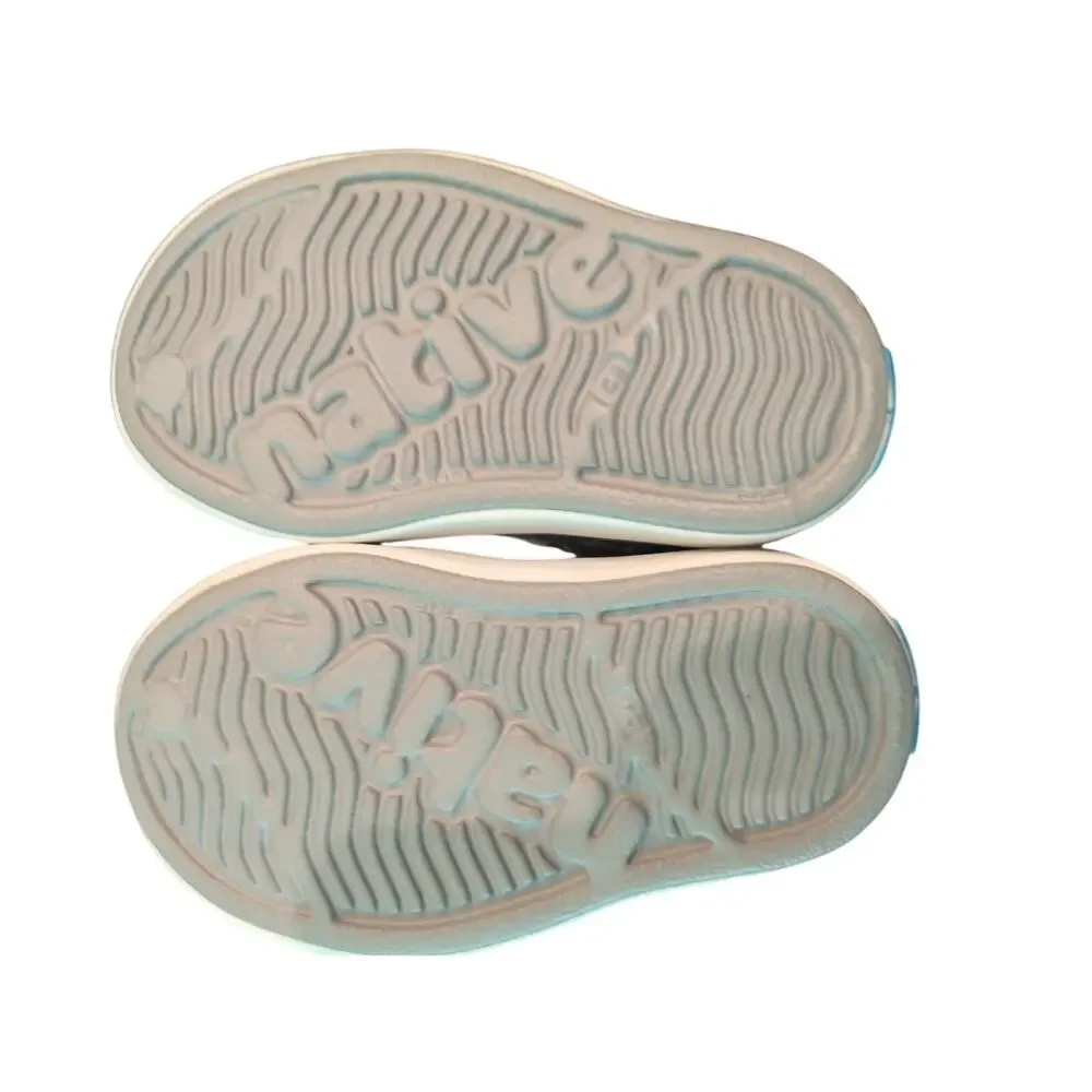 NEW Native Toddler Baby Size 4 Shoes Jefferson Shoes  Gray White C4
